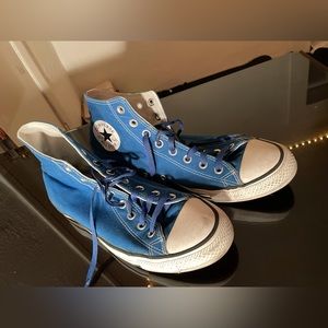 Men’s Blue High top Converse 9